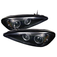 Thumbnail for Spyder Pontiac Grand AM 99-05 Projector Headlights LED Halo LED Blk Low 9006 PRO-YD-PGAM99-HL-BK