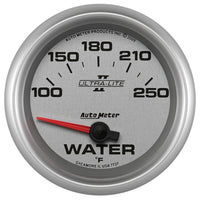 Thumbnail for Autometer Ultra-Lite II 2 5/8in 100-250 Degree F Short Sweep Electronic Water Temperature Gauge