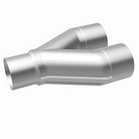 Thumbnail for MagnaFlow Universal Trans Y-Pipe All SS 4inch (Dual) 3.5inch (Single) x 13inch (Overall)