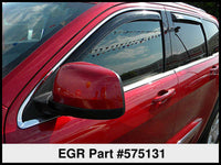 Thumbnail for EGR 11+ Jeep Grand Cherokee In-Channel Window Visors - Set of 4