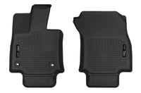 Thumbnail for Husky Liners 2019 Toyota RAV4 X-Act Contour 1st Row Floor Liners - Black