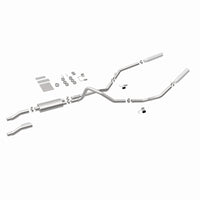 Thumbnail for MagnaFlow 11 Ford F-150 3.7L/5.0L/6.2L SS Catback Exhaust Dual Split Rear Exit w/ 3.5in SS Tips
