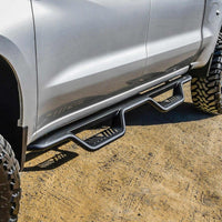 Thumbnail for Westin 19-22 Chevrolet Silverado / GMC Sierra Crew Cab Outlaw Nerf Step Bars