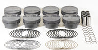Thumbnail for Mahle MS Piston Set SBF 333ci 4.040in Bore 3.25in Stroke 5.4in Rod .927 Pin -16cc 8.9 CR Set of 8