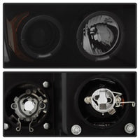 Thumbnail for Spyder Dodge Ram 1500 02-05 03-05 Projector Headlights LED Halo LED Blk Smke PRO-YD-DR02-HL-BSM