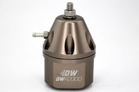 Thumbnail for DeatschWerks DWR2000 Adjustable Fuel Pressure Regulator - Titanium