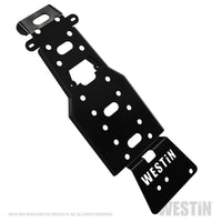 Thumbnail for Westin/Snyper 07-11 Jeep Wrangler Transmission Pan Skid Plate - Textured Black