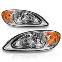 Thumbnail for ANZO 2008-2016 International Prostar Crystal Headlights Chrome Housing