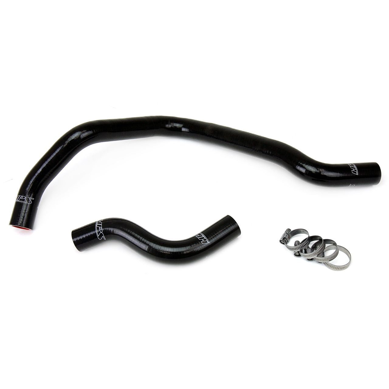 HPS Black Reinforced Silicone Radiator Hose Kit Coolant for Honda 92-00 Civic SOHC D15 D16