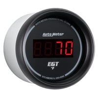 Thumbnail for Autometer Z Series 52mm 0-2000 Deg F Digital EGT/Pyrometer Gauge