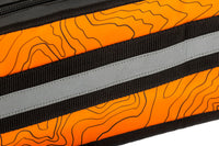 Thumbnail for ARB Micro Recovery Bag Orange/Black Topographic Styling PVC Material