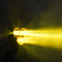 Thumbnail for KC HiLiTES FLEX ERA 3 Dual Mode SAE Fog Light - Single Light Master Kit (w/Clear + Yellow Lens)