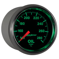 Thumbnail for Autometer GS Series 2-1/16in Oil Temperature Gauge 140-280 Degrees Electric Full Sweep