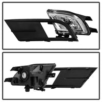 Thumbnail for Spyder Volkswagen Jetta MK6 2015-2016 Sedan 4Dr only OEM Style Fog Lights w/Switch Clear FL-VJ2015-C