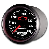 Thumbnail for Autometer Sport-Comp II 2-1/16in 120-240 Deg Mechanical Water Temp Gauge - Bowtie Black