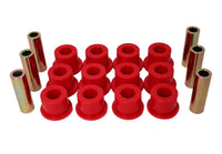Thumbnail for Energy Suspension 05-14 Toyota Tacoma Rear Leaf Spring Bushings - Red