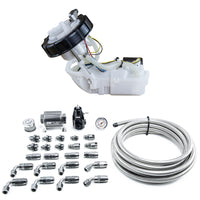Thumbnail for DeatschWerks 01-05 Honda Civic/02-06 Acura RSX DW400 Pump Module & Return Kit w/CPE Fuel Lines