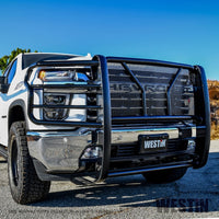Thumbnail for Westin 2020 Chevrolet Silverado 2500/3500 HDX Grille Guard - Black