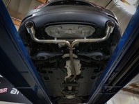 Thumbnail for aFe Takeda 2-1/2in 304 SS Axle-Back Exhaust w/ Blue Flame Tips 14-18 Mazda 3 L4 2.0L/2.5L