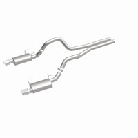 Thumbnail for MagnaFlow 13 Ford Mustang Dual Split Rear Exit Stainless Cat Back Performance Exhaust (Street)