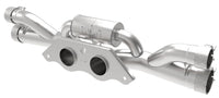 Thumbnail for aFe Power MACHForce XP 304 Stainless Secondary Muffler Delete Pipe 14-19 Porsche 911 GT3 3.8L/4.0L