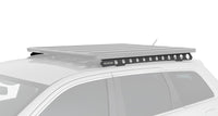 Thumbnail for Rhino-Rack 11-21 Jeep Grand Cherokee WK2 4DR (w/ Metal Roof Rails) Backbone Mounting System - Black