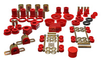 Thumbnail for Energy Suspension 93-02 Chevrolet Camaro Red Hyper-flex Master Bushing Set