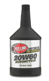 Thumbnail for Red Line 20W60 Motorcycle Oil - Quart
