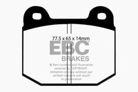 Thumbnail for EBC 08+ Lotus 2-Eleven 1.8 Supercharged Redstuff Front Brake Pads