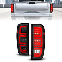 Thumbnail for Anzo 19-23 GMC Sierra 1500/2500HD/3500HD Black Replacement Full LED Bar Tail Light