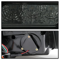 Thumbnail for Spyder 10-12 Ford Mustang Light Bar Seq Turn Signal LED Tail Lights - Smoke ALT-YD-FM10-LED-SM