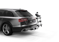 Thumbnail for Thule Helium Pro 3 - Hanging Hitch Bike Rack w/HitchSwitch Tilt-Down (Up to 3 Bikes) - Silver