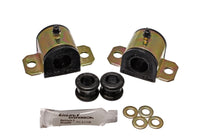 Thumbnail for Energy Suspension 92-01 Honda Prelude Black 23mm Front Sway Bar Bushings (Sway Bar end link bushings