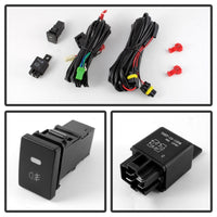 Thumbnail for Spyder Toyota Tundra 07-13 All Double Cab/CrewMax OEM Fog Lightsw/swch Smke FL-CL-TTU07-SM