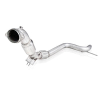 Thumbnail for Stainless Works 2015-16 Mustang Downpipe 3in High-Flow Cats Factory Connection