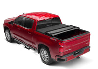 Thumbnail for Lund 14-17 Chevy Silverado 1500 (6.5ft. Bed) Genesis Elite Tri-Fold Tonneau Cover - Black