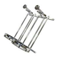 Thumbnail for Nitrous Express Stand up Dual Billet Bottle Bracket for 10lb Bottle (Flat Mount)