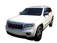 Thumbnail for AVS 11-18 Jeep Grand Cherokee Ventvisor Outside Mount Window Deflectors 4pc - Smoke