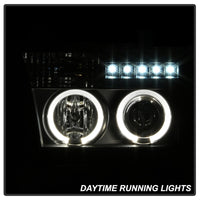 Thumbnail for Spyder Toyota Tundra 07-133 Projector Headlights LED Halo LED Blk PRO-YD-TTU07-HL-BK