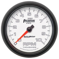Thumbnail for Autometer Phantom II 3-3/8in 10000 RPM In-Dash Tachometer
