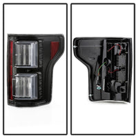 Thumbnail for Spyder Ford F150 15-17 Light Bar LED Tail Lights (Not Compatible w/ Rear Blind Spot) - Black