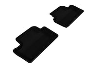 Thumbnail for 3D MAXpider 2010-2017 Volvo XC60 Kagu 2nd Row Floormats - Black
