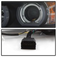 Thumbnail for Spyder BMW E90 3-Series 06-08 4DR V2 Headlights - HID Only - Black PRO-YD-BMWE9005V2-HID-DRL-BK