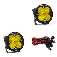 Thumbnail for Baja Designs Squadron R Pro Wide Cornering Pair LED Light Pods - Amber