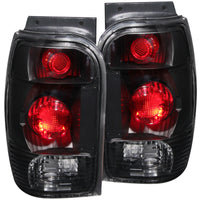 Thumbnail for ANZO 1998-2001 Ford Explorer Taillights Black