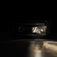Thumbnail for AlphaRex 02-05 Dodge Ram 1500 PRO-Series Projector Headlights Plank Style Chrome w/Seq Signal