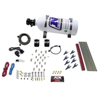 Thumbnail for Nitrous Express GM LT1/LS1 Pro Piranha Nozzle Gas Nitrous Kit w/5lb Bottle