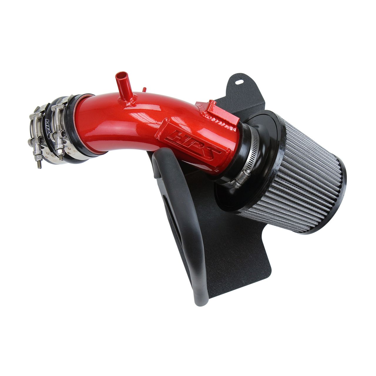 HPS Shortram Air Intake 2018-2021 Toyota Camry 2.5L, Includes Heat Shield, Red