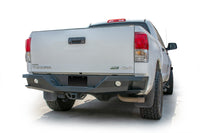 Thumbnail for DV8 Offroad 07-13 Toyota Tundra Rear Bumper Winch Ready - Black Powdercoat