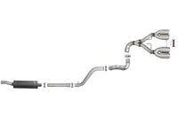 Thumbnail for aFe Rebel Series 2.5in 304 SS Cat-Back Exhaust w/ Polished Tip 18-20 Jeep Wrangler (JL)